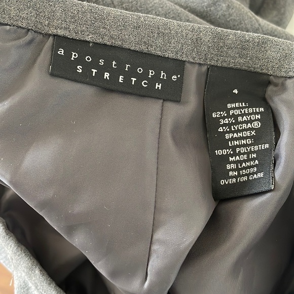 Stretch fit and flare work wear skirt - Picture 2 of 4